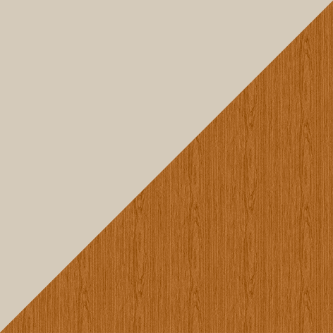 Off White/Cinnamon